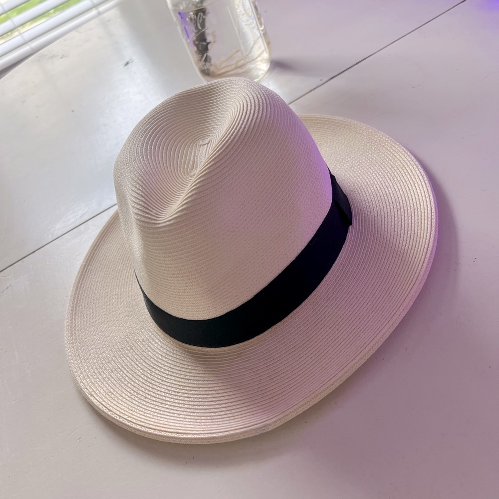 Straw Fedora Hat - UPF 50+
